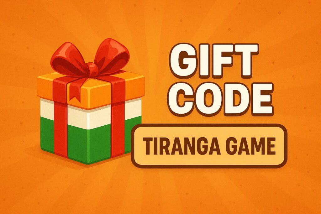 Tiranga game gift code